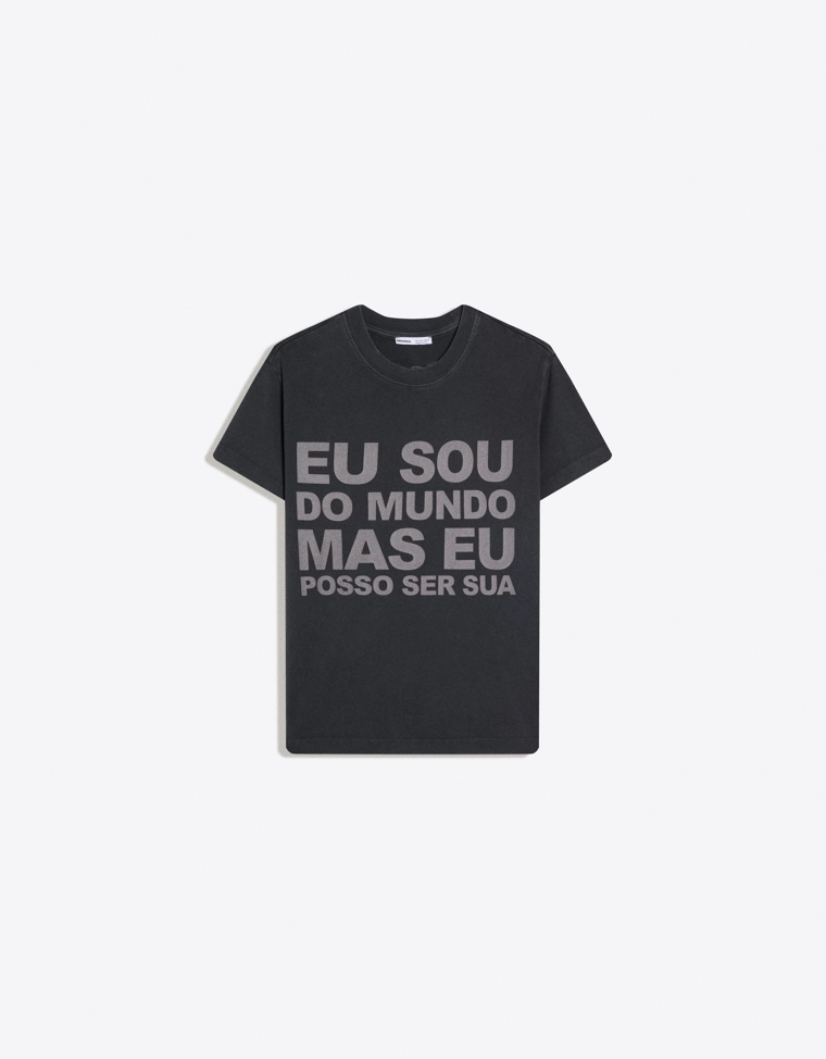 Футболка с принтом из коллекции carol biazin