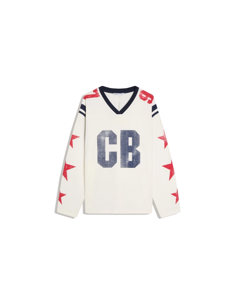 Футболка с принтом из коллекции carol biazin в стиле oversize