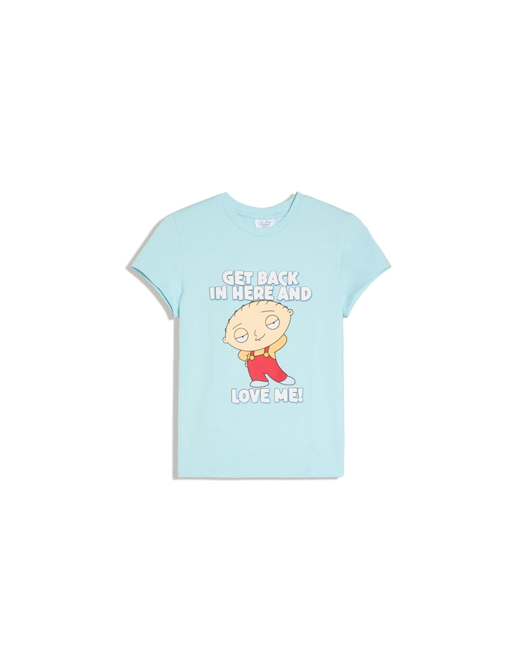 Приталенная футболка с принтом FAMILY GUY