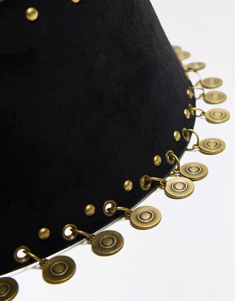 Ремень с бахромой из искусственной кожи