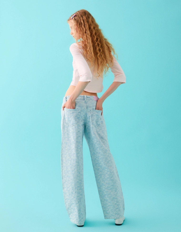 Джинсы barrel POLLY POCKET