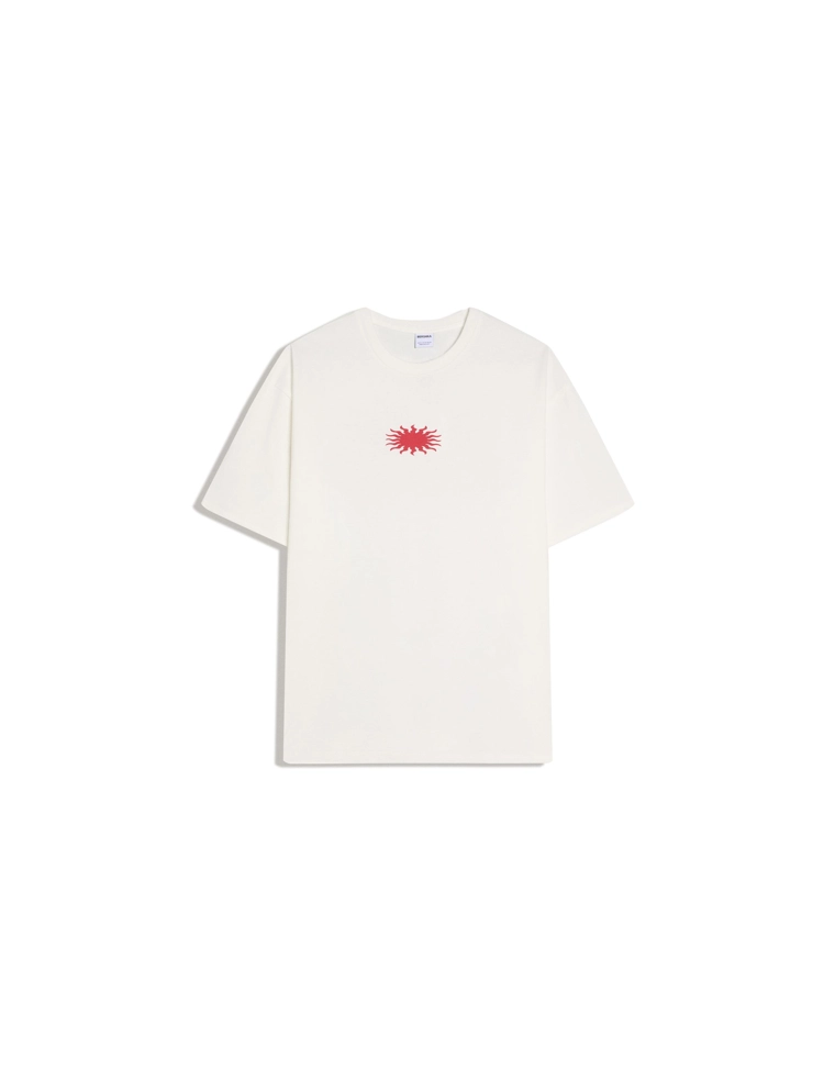 Футболка свободного кроя с принтом