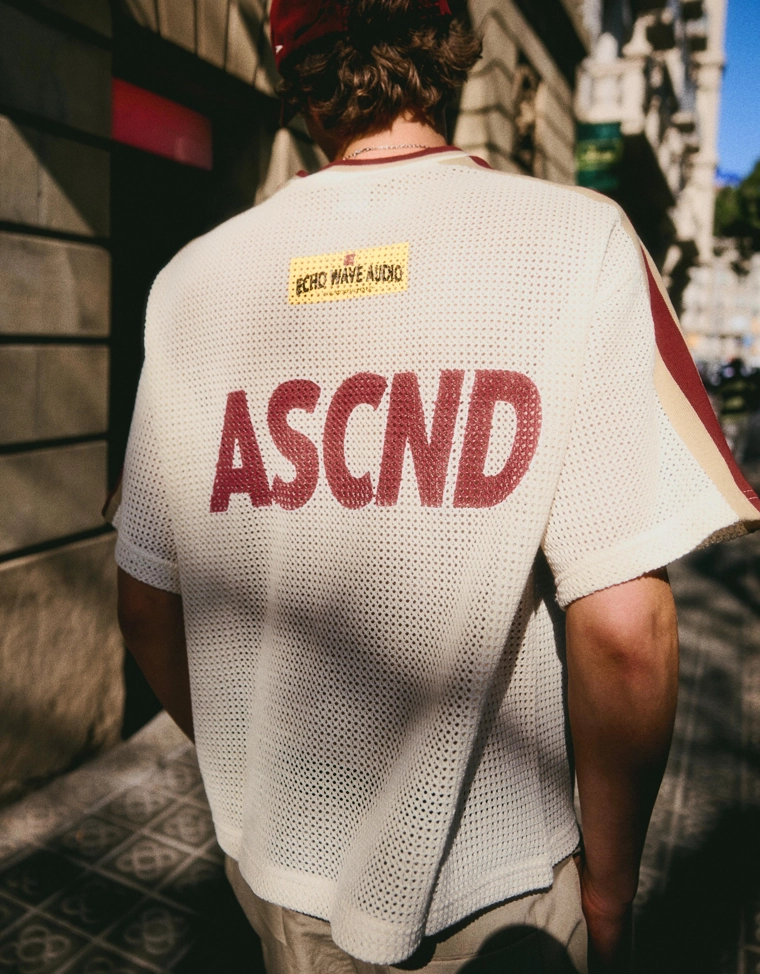 Футболка из сетки в стиле рустик