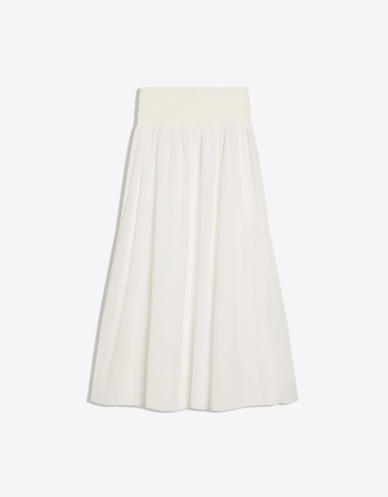 Юбка миди с поясом-кушаком