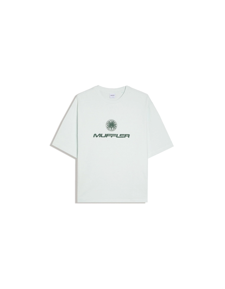 Футболка свободного кроя с принтом