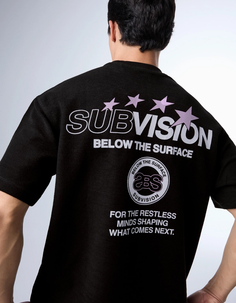 Футболка из мягкой ткани с принтом