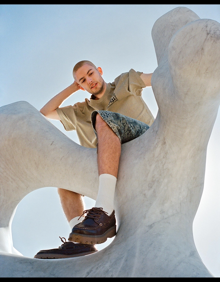 Футболка свободного кроя ARIES X BERSHKA