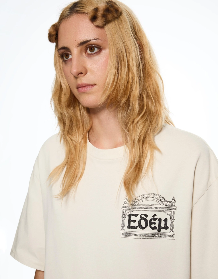 Футболка свободного кроя ARIES X BERSHKA