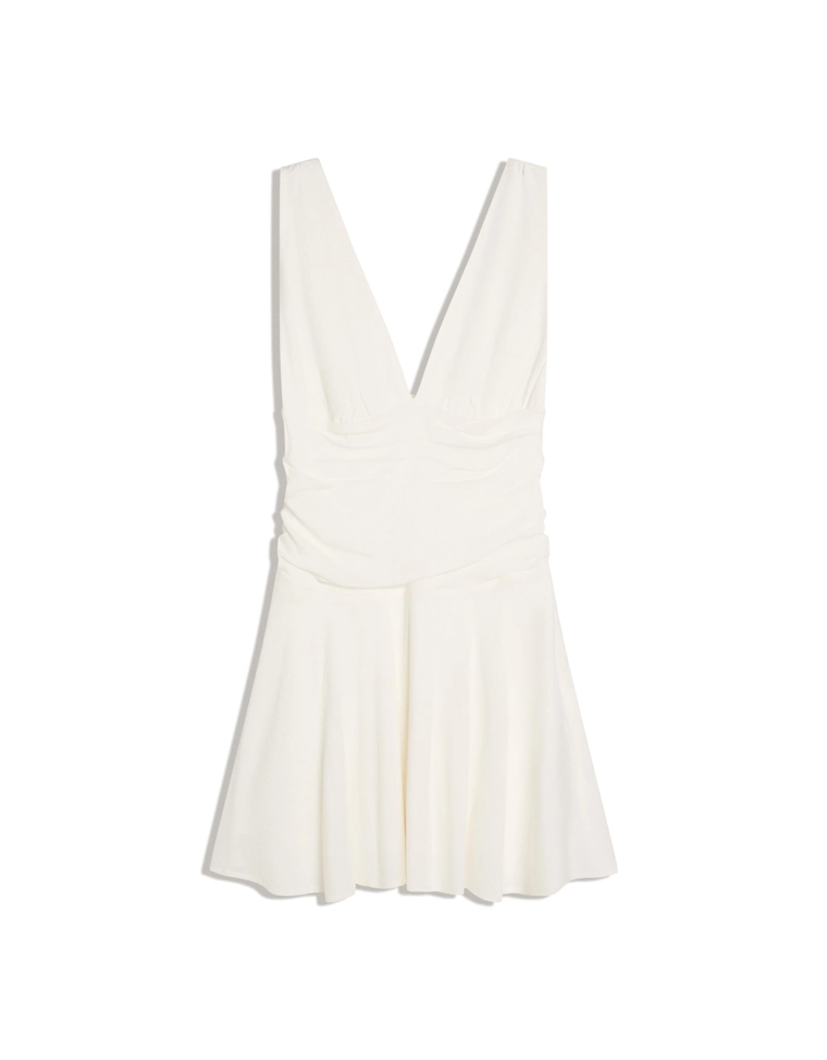 Мини-платье со сборками