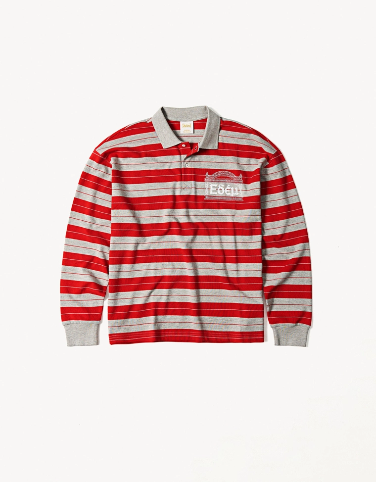 Поло ARIES X BERSHKA с длинными рукавами