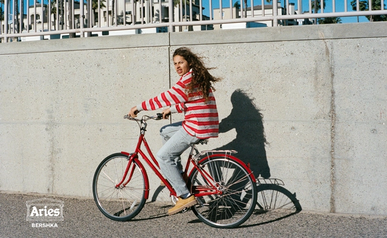 Поло ARIES X BERSHKA с длинными рукавами