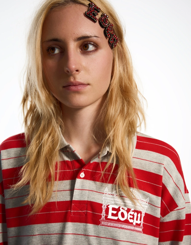 Поло ARIES X BERSHKA с длинными рукавами