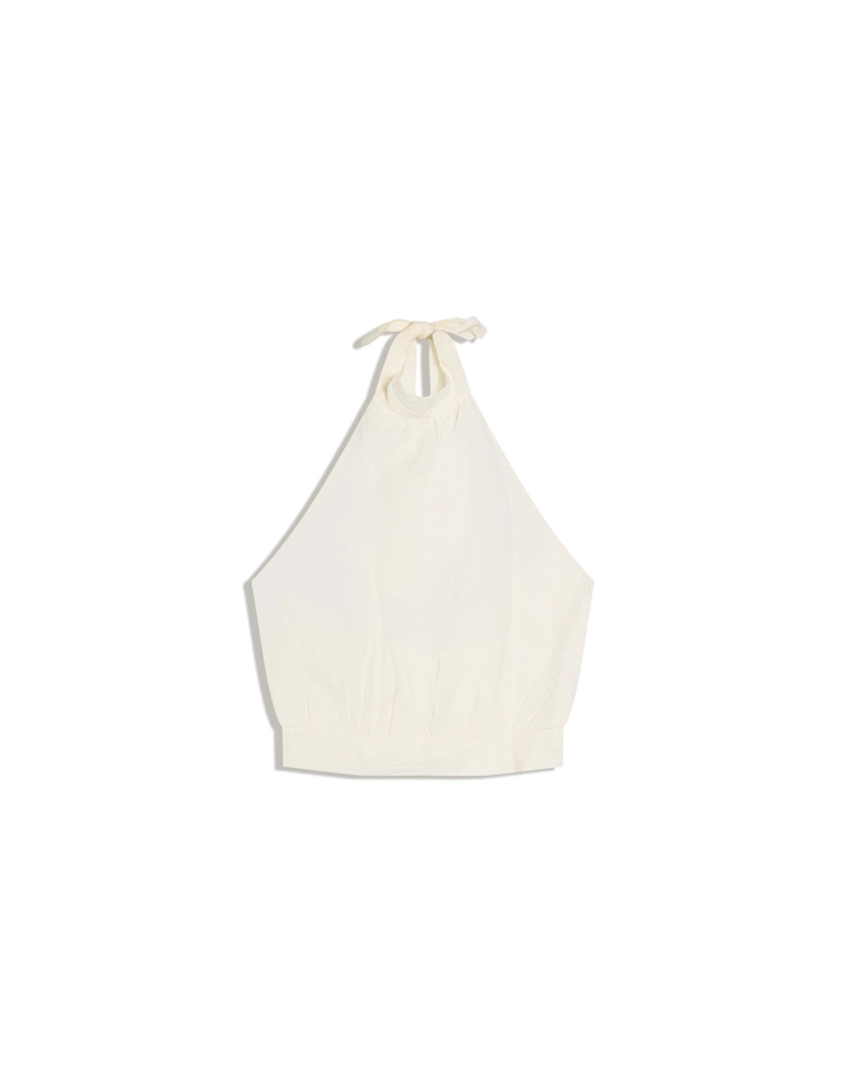 Топ с горловиной халтер