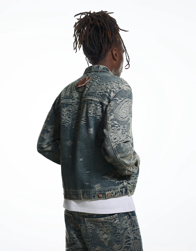 Джинсовая куртка ARIES X BERSHKA