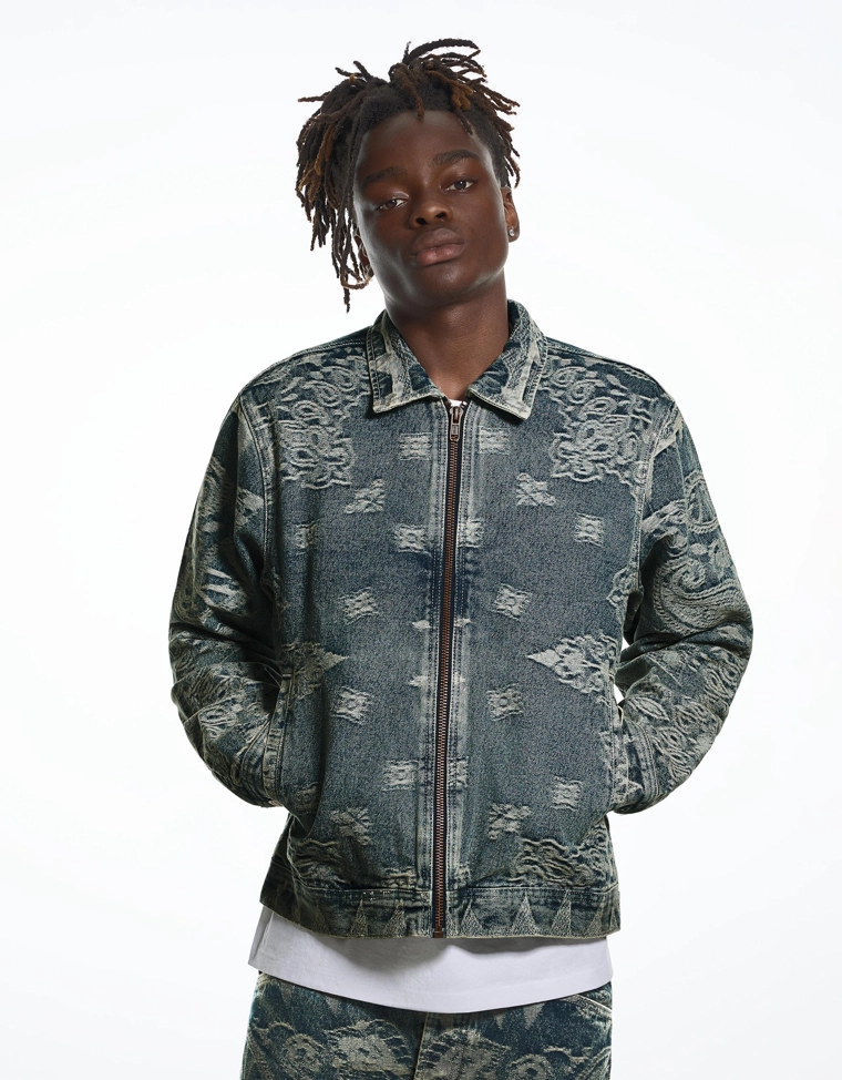 Джинсовая куртка ARIES X BERSHKA