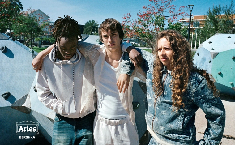 Джинсовая куртка ARIES X BERSHKA