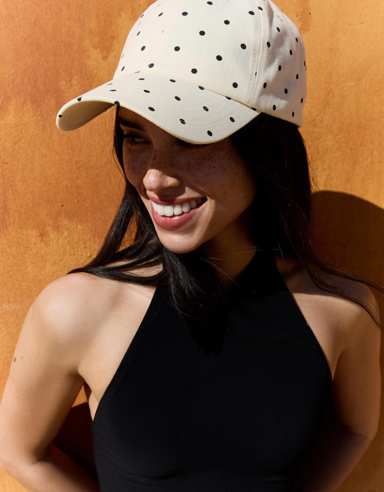 Кепка в горошек