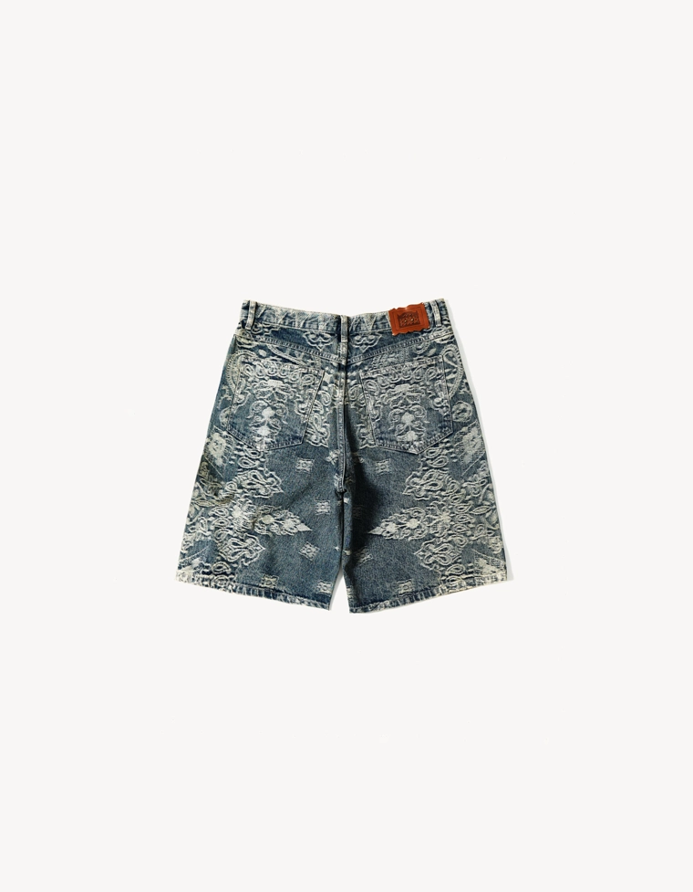 Джинсовые шорты-бермуды ARIES X BERSHKA