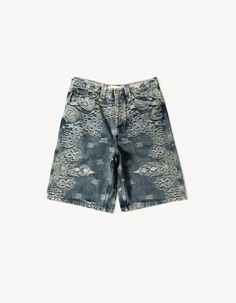 Джинсовые шорты-бермуды ARIES X BERSHKA