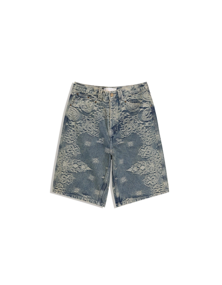 Джинсовые шорты-бермуды ARIES X BERSHKA