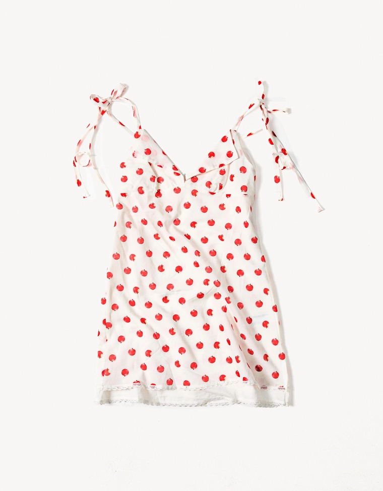 Мини-платье ARIES x BERSHKA на бретелях