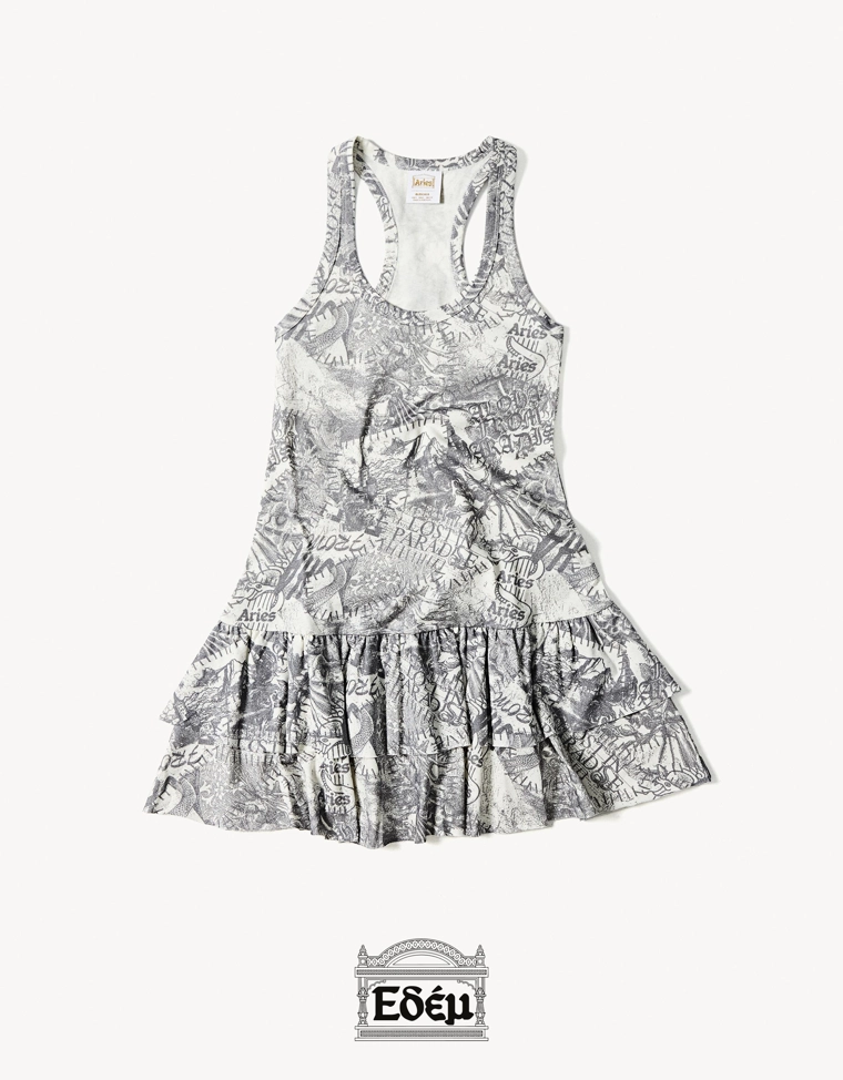 Мини-платье на бретелях ARIES X BERSHKA