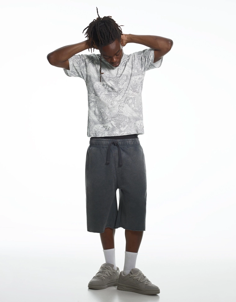 Футболка классического кроя ARIES X BERSHKA