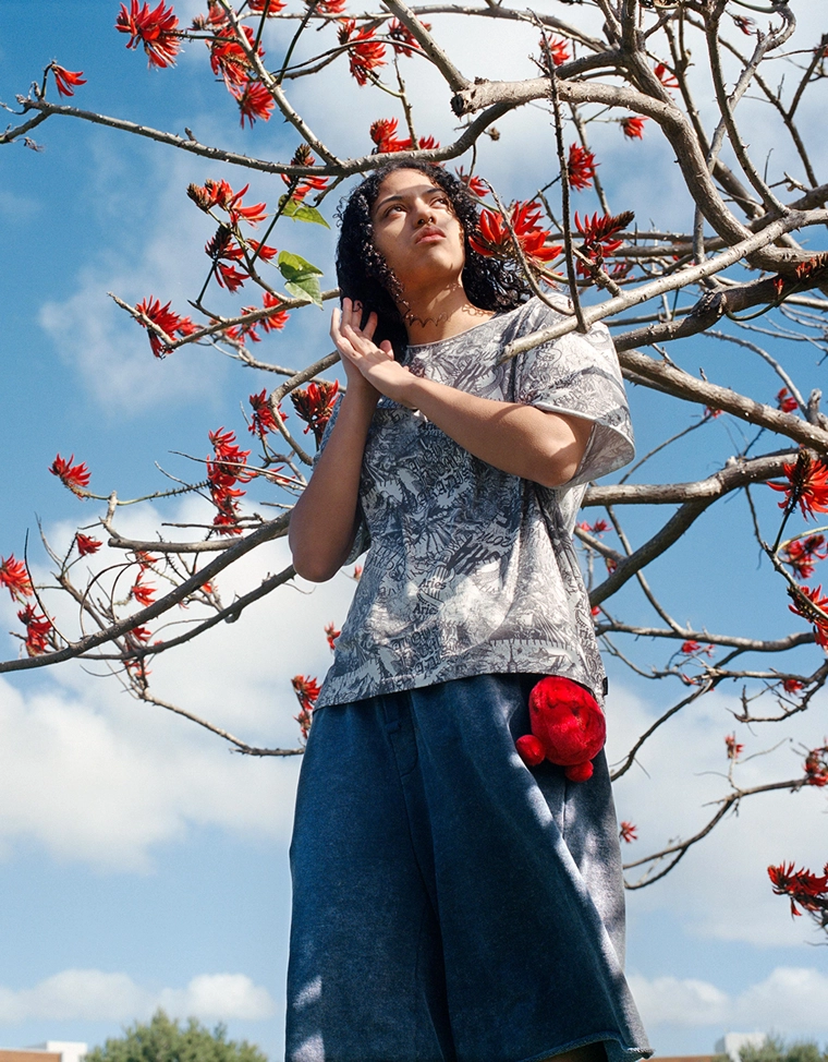 Футболка классического кроя ARIES X BERSHKA