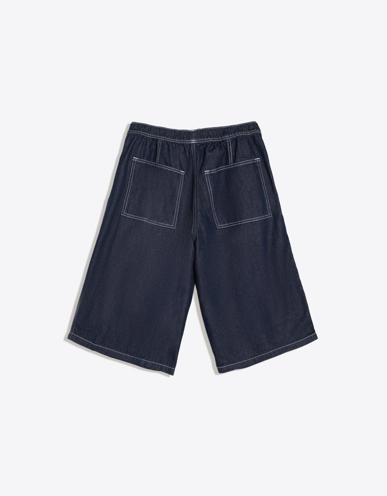 Джинсовые шорты-парашюты