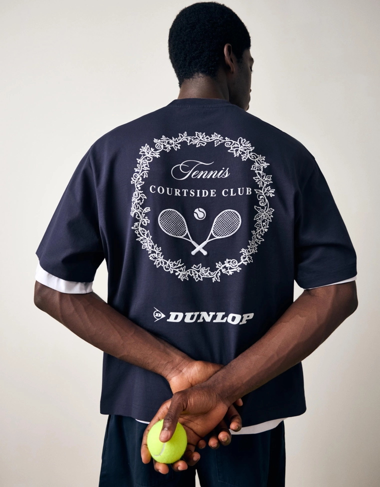 Футболка DUNLOP свободного кроя