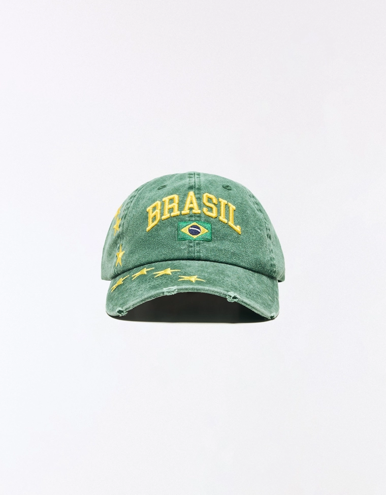 Кепка с вышивкой Brasil