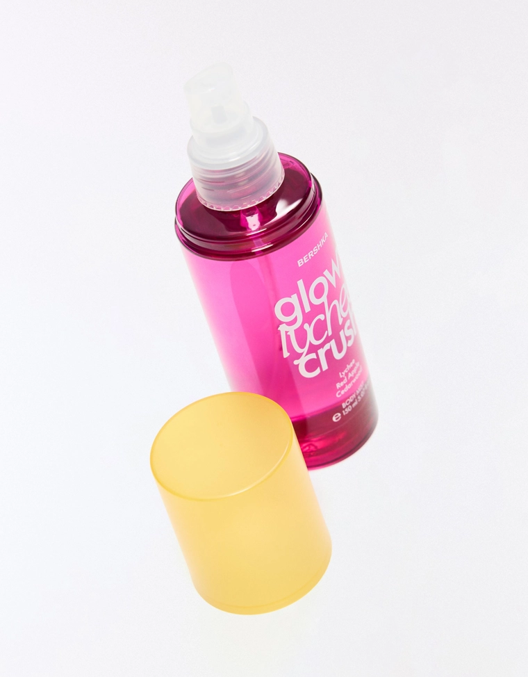 Сияющий боди-туман bershka glowy lychee crush 150 мл