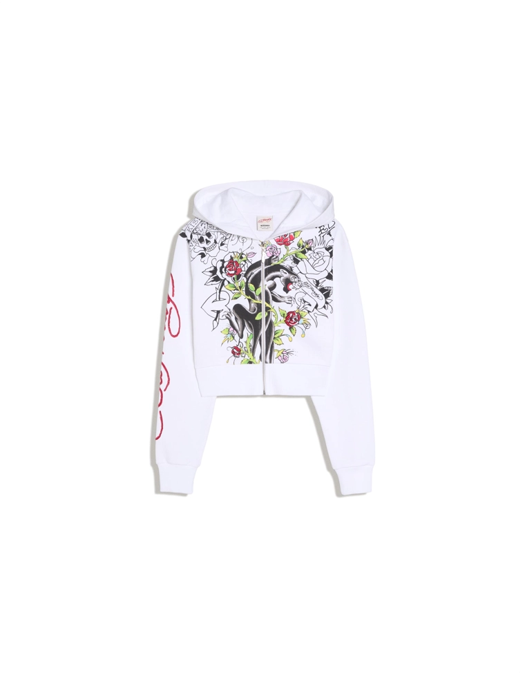 Худи с принтом ED HARDY X BERSHKA