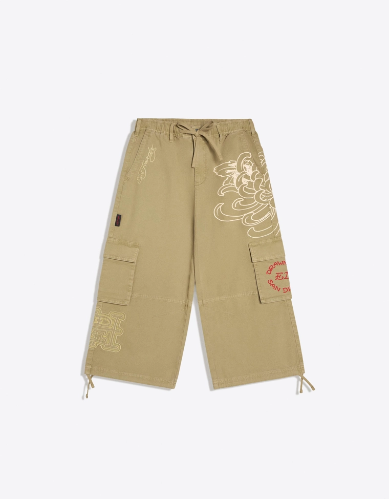 Удлиненные шорты ED HARDY x BERSHKA