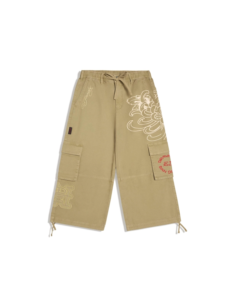 Удлиненные шорты ED HARDY x BERSHKA