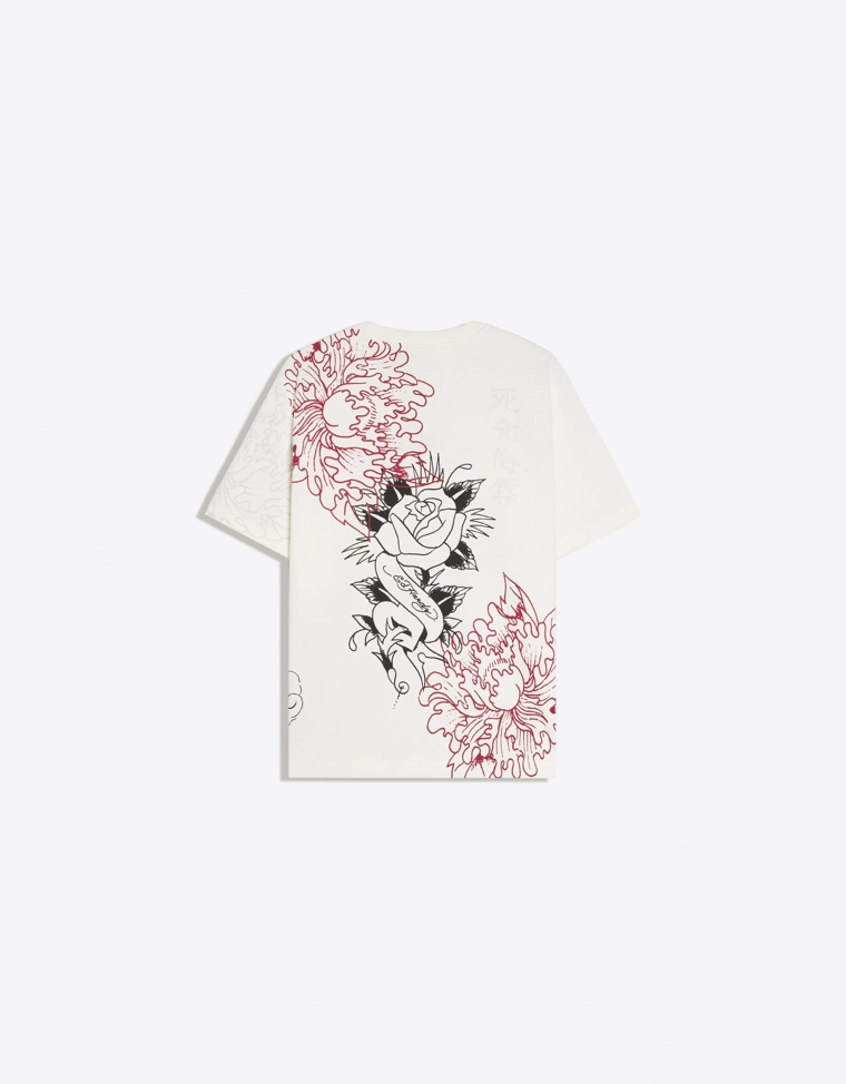 Футболка с принтом ED HARDY X BERSHKA