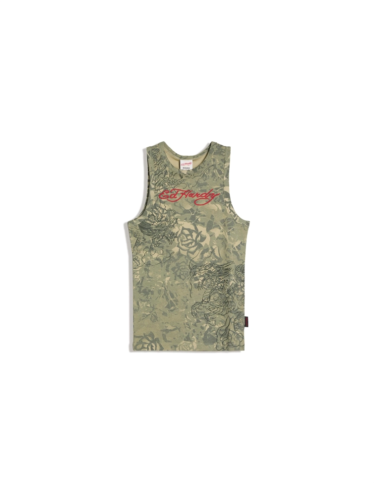 Майка с принтом ED HARDY X BERSHKA