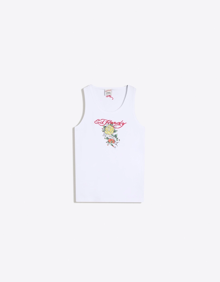 Майка с принтом ED HARDY X BERSHKA
