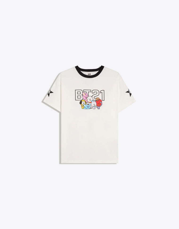 Футболка оверсайз с принтом BT21