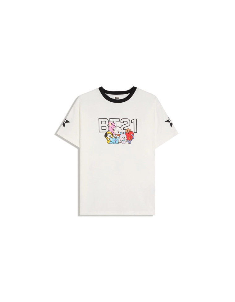 Футболка оверсайз с принтом BT21