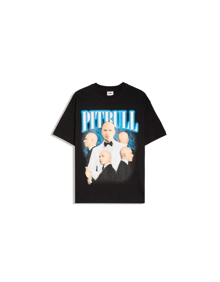 Футболка оверсайз с принтом PITBULL