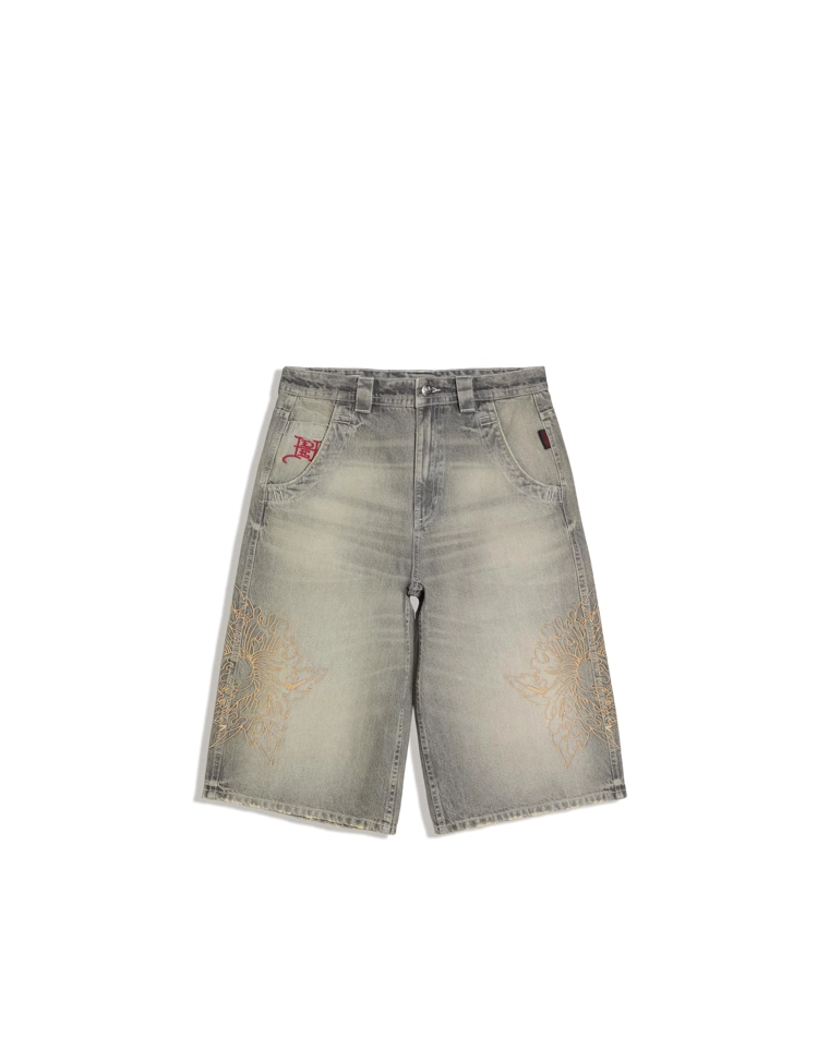 Джинсовые шорты ED HARDY X BERSHKA