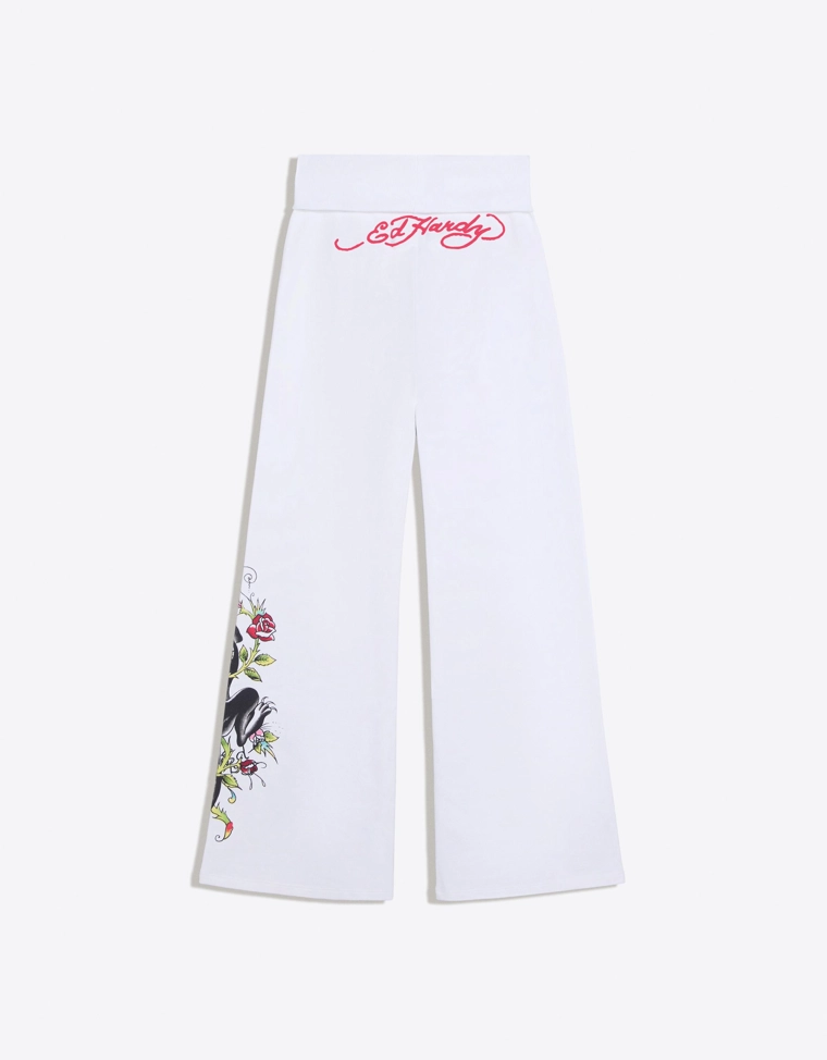 Расклешенные брюки ED HARDY X BERSHKA