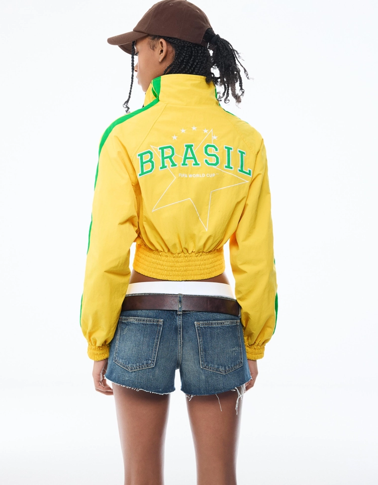 Нейлоновая куртка в стиле Brasil FIFA WORLD CUP™