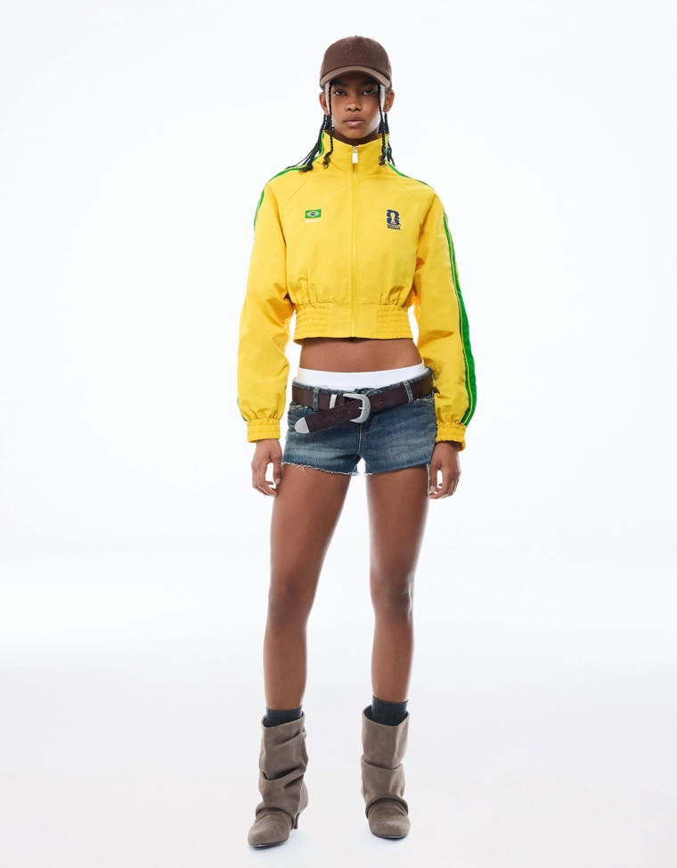 Нейлоновая куртка в стиле Brasil FIFA WORLD CUP™