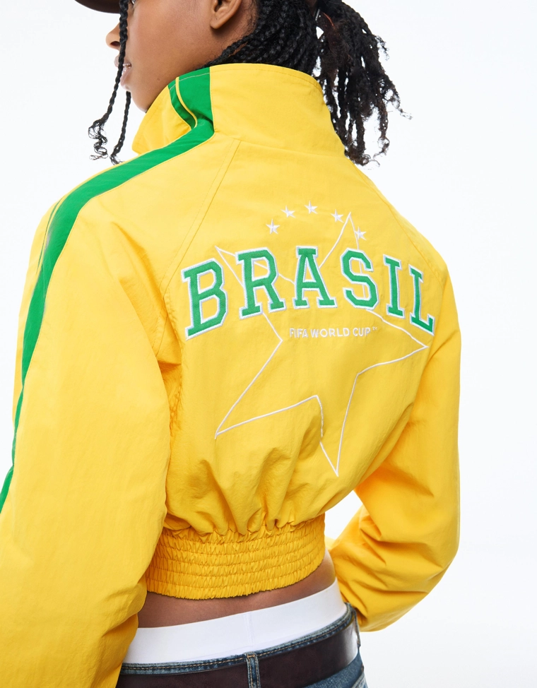 Нейлоновая куртка в стиле Brasil FIFA WORLD CUP™