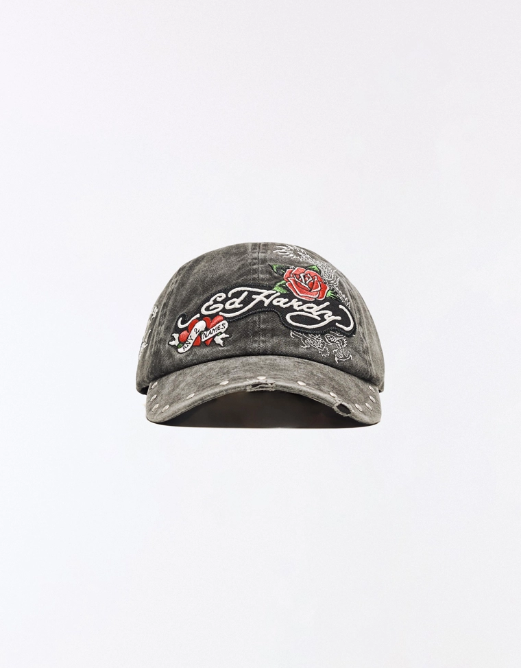 Кепка с вышивкой ED HARDY X BERSHKA