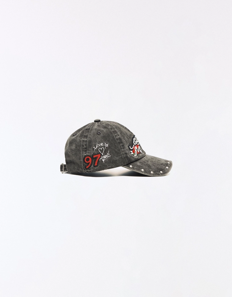 Кепка с вышивкой ED HARDY X BERSHKA