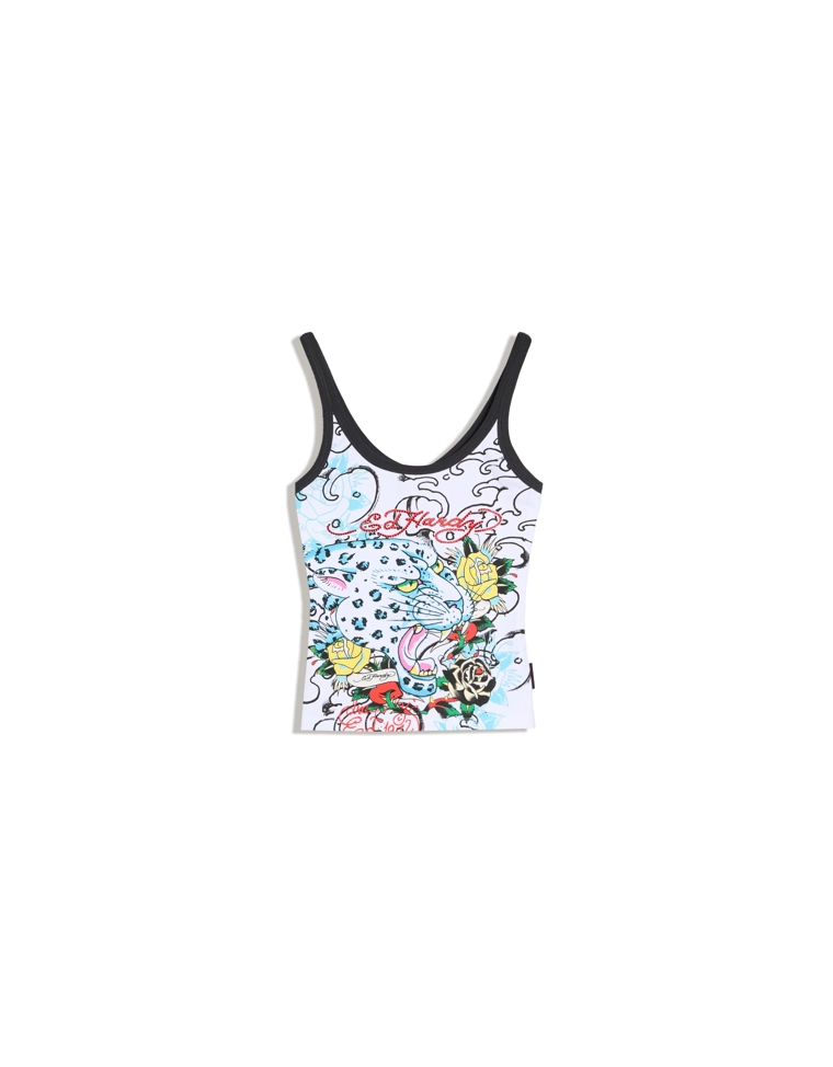 Майка с принтом ED HARDY X BERSHKA