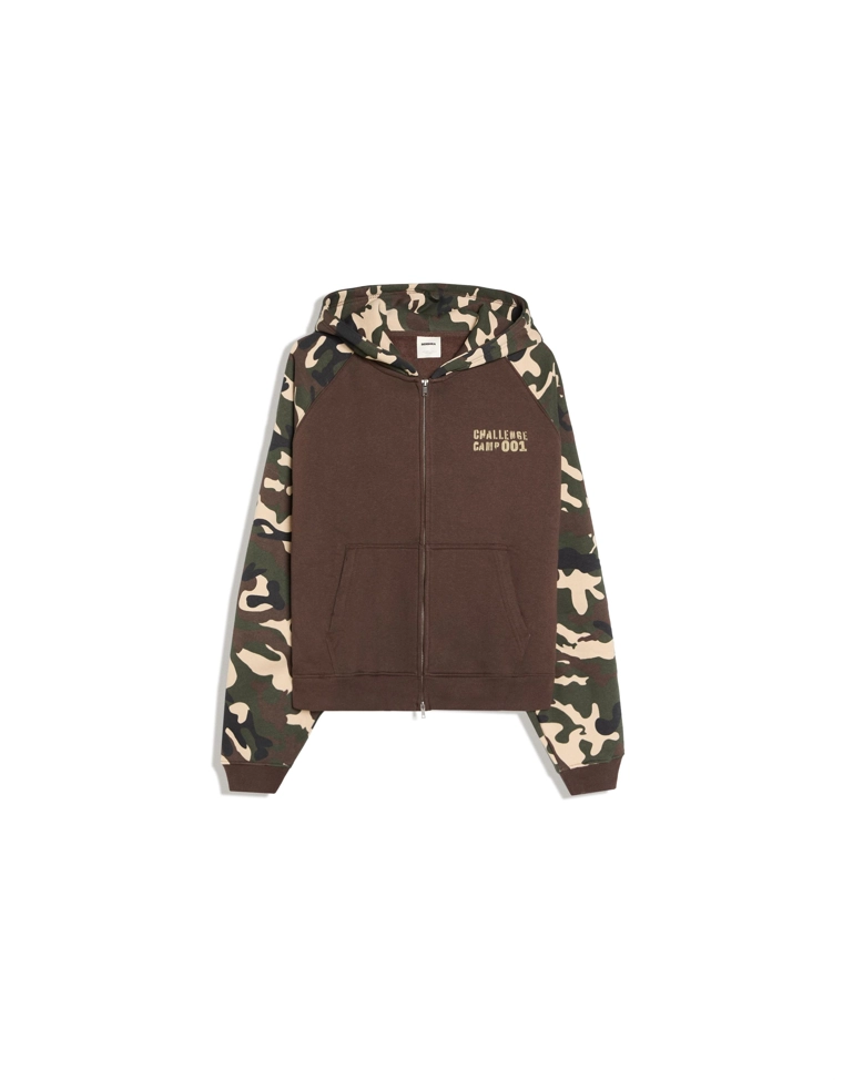 Худи с рукавом реглан и принтом